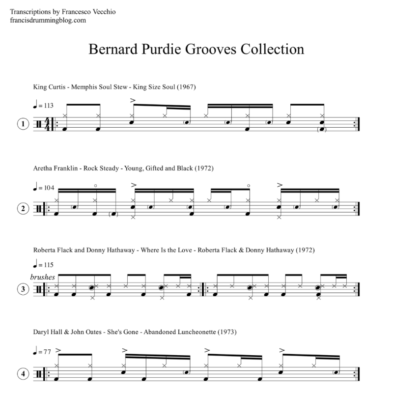 Bernard Purdie Grooves Collection
