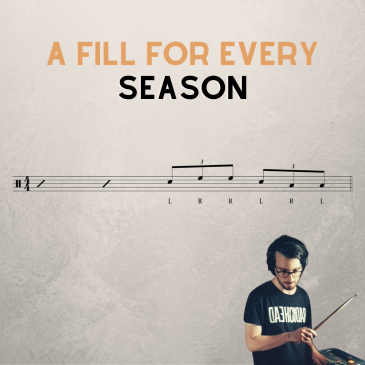 a fill for very season 8th note triplet drum fill idea
